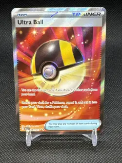Pokemon ME: Ascended Heroes Ultra Ball 264/217 Full Art Ultra Rare NM - Image 1