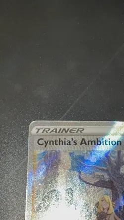 Pokemon Cynthia's Ambition GG60/GG70 Crown Zenith Ultra Rare Holo - Image 5