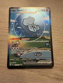 Pokemon TCG Bubble Mew Holo Special Illustration Paldean Fates 232/091 English - Image 1