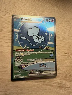 Pokemon TCG Bubble Mew Holo Special Illustration Paldean Fates 232/091 English - Image 2