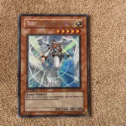 Yugioh Tethys, Goddess of Light CRMS-EN095 Secret Rare 1st Edition VLP-NM - Image 1