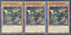 Tri-Brigade Nervall PHRA-EN006 Phantom Rage 1st Edition (x3) Yugioh - Image 1