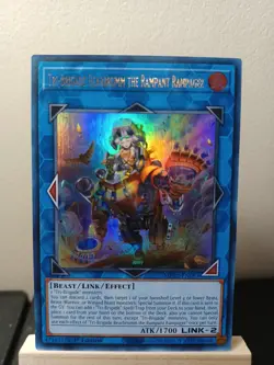 Yu-Gi-Oh! TCG Tri-Brigade Bearbrumm the Rampant Rampager NM MP22 - Image 1