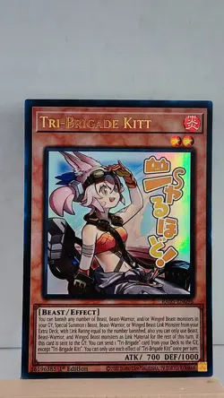 Tri-Brigade Kitt 1st Edition [NM] - Yu-Gi-Oh! RA05 [Ultra Rare] - Image 1