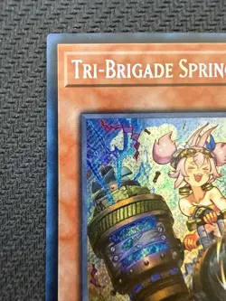 Tri-Brigade Springans Kitt BPRO-EN025 1st Edition Secret Rare Yu-Gi-Oh! - Image 2