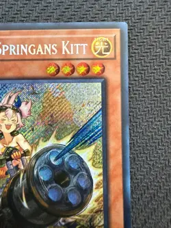 Tri-Brigade Springans Kitt BPRO-EN025 1st Edition Secret Rare Yu-Gi-Oh! - Image 3