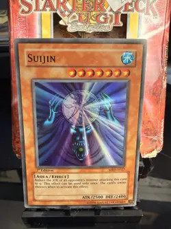 Yu-Gi-Oh Suijin 1st Edition Super Rare MRD-E027 - Image 1