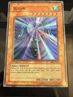 Yu-Gi-Oh Suijin 1st Edition Super Rare MRD-E027 - Image 3