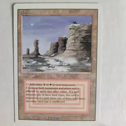 Plateau - NM - Revised Edition 3ED - MTG - Image 1