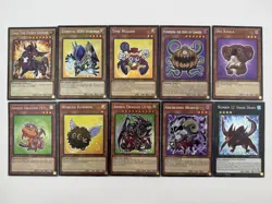 Maze of Muertos Chibi Art Complete Set All 10 Secret Rares MZMU 1st Ed YuGiOh - Image 1