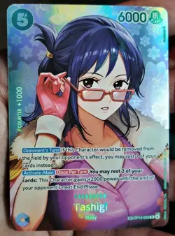 Bandai One Piece Tashigi OP14-029 OP-16 SP Rare Alt Art OP16 the time of battle - Image 1