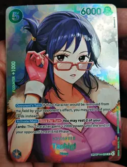 Bandai One Piece Tashigi OP14-029 OP-16 SP Rare Alt Art OP16 the time of battle - Image 2