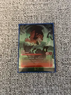 Scar - Heartless Hunter - Disney Lorcana Set Championship Promo Card 14/P2 - Image 1