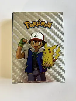 55Pcs Pokemon Silver Foil Cards - Image 1
