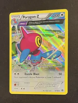 Porygon-Z 67/98 Holo Rare XY Ancient Origins NM Pokemon Card - Image 3