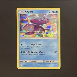 Kyogre 53/236 Cracked Ice Holo Cosmic Eclipse Near Mint Pokemon Card - Image 1