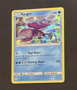 Kyogre 53/236 Cracked Ice Holo Cosmic Eclipse Near Mint Pokemon Card - Image 3