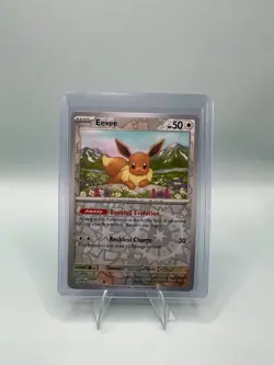 Eevee 074/131 Prismatic Evolutions Reverse Holo Pokemon Card NM/M - Image 1