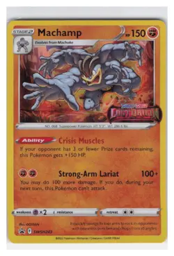 Machamp - (Prerelease) Holo Promo SWSH: Sword & Shield Promo Cards SWSH243 NM - Image 1