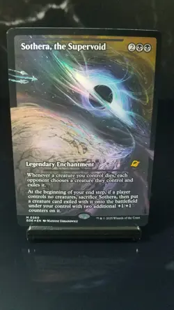 Sothera, the Supervoid (Showcase) Foil x1 #360 - Edge of Eternities (EOE) - Image 1