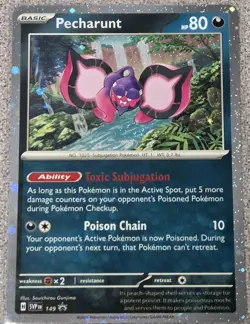Pecharunt 149 Sv: Scarlet & Violet Promo Cards Holo - Image 1