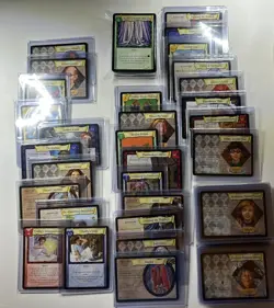 HARRY POTTER TCG COMPLETE SET CHAMBER OF SECRETS 140/140 CARDS LOT NO FOILS WOTC - Image 1