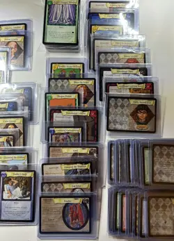 HARRY POTTER TCG COMPLETE SET CHAMBER OF SECRETS 140/140 CARDS LOT NO FOILS WOTC - Image 2