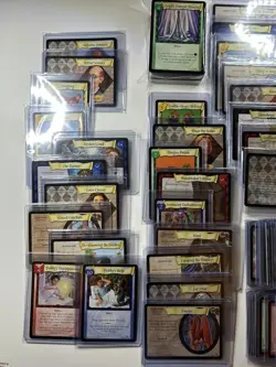 HARRY POTTER TCG COMPLETE SET CHAMBER OF SECRETS 140/140 CARDS LOT NO FOILS WOTC - Image 3