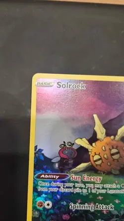 Crown Zenith: Galarian Gallery Solrock GG15/GG70 Tcg Pokemon card Full art - Image 4