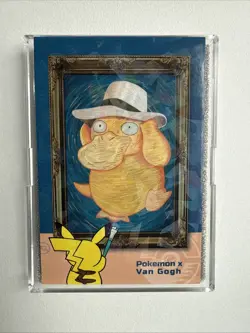Psyduck Van Gogh - Cracked Ice Holo - Electric Pikachu Card Database - Pokemon - Image 1