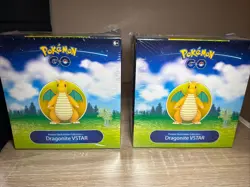 2x Pokemon GO TCG Dragonite VSTAR Premier Deck Collection!! READ DESCRIPTION 820650870798 - Image 1