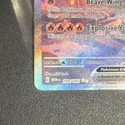 Pokemon SV Scarlet & Violet 151 Charizard EX Card 199/165 Sir - Image 4