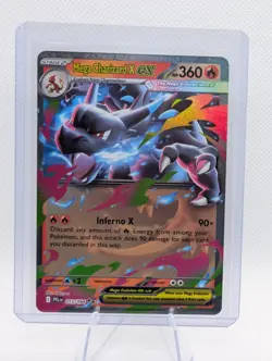 Pokemon Phantasmal Flames Mega Charizard X ex 013/094 Double Rare - Image 1