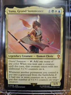 Magic: The Gathering Final Fantasy Yuna, Grand Summoner #0008 Regular - Image 1
