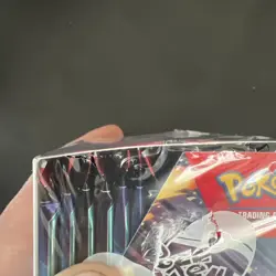 Pokemon TCG Destined Rivals Half Booster Box Sealed . Slight Tear In Seal - Image 3