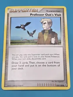 2007 Pokemon Secret Wonders Professor Oak's Visit 122/132 MP - Image 1
