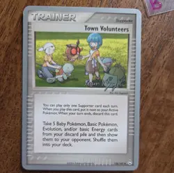Pokemon - Town Volunteers 136/147 Aquapolis - 2004 World Championships - NM! - Image 1
