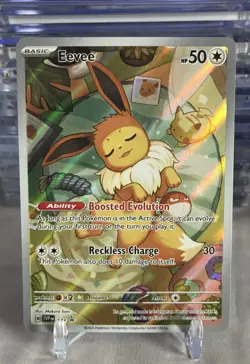 Pokemon TCG Prismatic Evolutions Eevee Black Star Promo #173 NM - Image 1