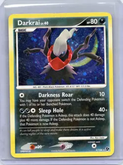 Darkrai 4/106 Holo Rare Great Encounters Pokemon Holo Moderately Played - Image 1