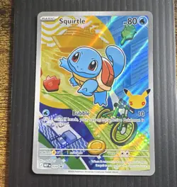 Pokemon TCG Squirtle Mega Evolution Promo Holo 039 80 HP Eng - Image 1