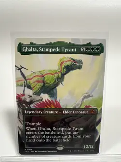 Ghalta, Stampede Tyrant (Borderless) The Lost Caverns of Ixalan Regular - Image 1