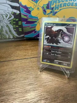 Pokemon TCG Darkrai 3/100 Majestic Dawn English 80 HP reverse Holo Rare Arita - Image 1