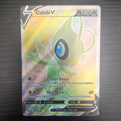 Pokemon TCG Celebi V 160/198 Chilling Reign Holo FA EN - Image 1