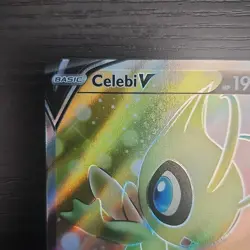 Pokemon TCG Celebi V 160/198 Chilling Reign Holo FA EN - Image 2