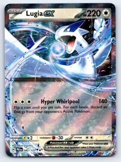 Lugia ex 082/131 Double Rare Prismatic Evolutions Pokemon Near Mint - Image 1