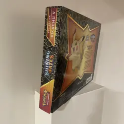 Pokemon TCG: Shining Fates Pikachu V Collection Box: NEW FACTORY SEALED - Image 4