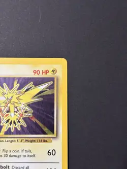 Wizards of the Coast Pokemon TCG Zapdos 16/102 Base Set Holo Rare Unlimited - Image 4
