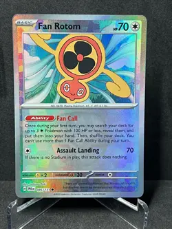 Fan Rotom 085/131 Master B]all Prismatic Evolutions Pokemon Near Mint - Image 1