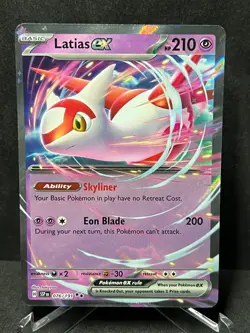 Latias ex 076/191 Double Rare Surging Sparks Pokemon Near Mint - Image 1