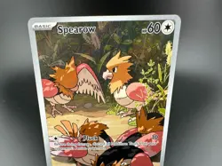 Pokemon Mega Evolution Spearow Illustration Rare 151/132 - Image 2